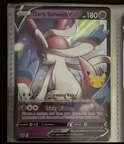 Dark Sylveon V - Holo Promo #SWSH134 SWSH: Sword & Shield Promo Cards NM - Image 1