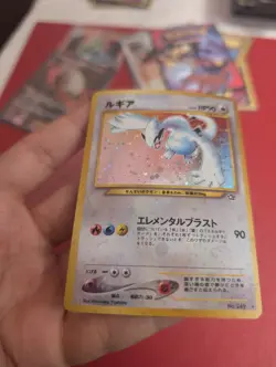 Lugia Neo Genesis Japanese Holo Card #249 WOTC Pokemon - Excellent Condition - Image 3