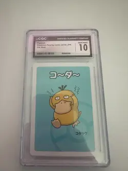 CGC 10 Psyduck Old Maid 2019 Japanese Pokemon Card - Image 1