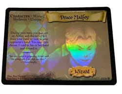 Harry Potter TCG Holo Foil Card, DRACO MALFOY #2/116. Trading Card Game Graded - Image 1