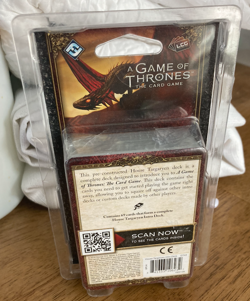 A Game of Thrones the Card Game House Targaryen Intro Deck NEW SEALED OOP FFG - Image 2