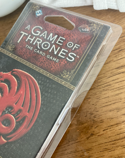 A Game of Thrones the Card Game House Targaryen Intro Deck NEW SEALED OOP FFG - Image 3