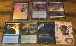 Magic: The Gathering Avatar 7 Cards Rare Foil Land - Image 1