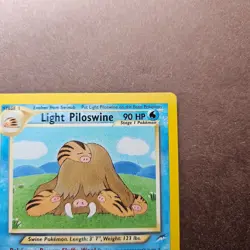 Light Piloswine 26/105 Pokemon Neo Destiny Regular Rare Card - LP - Image 3