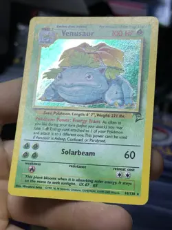 #3 Venusaur 18/130 Base Set 2 2000 Holo Rare WOTC Pokemon Card TCG - Image 5