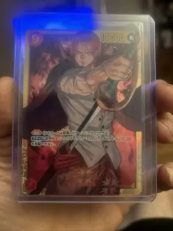 SHANKS SEC English One Piece - Romance Dawn SECRET RARE CARD TCG HOT🔥Op01-120 - Image 1