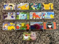 Topps Pokemon 2000 FOIL TV Animation EP Series 2 Lot Of 13 Cards - Image 1