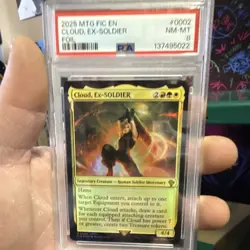 Pokemon Solrock VSTAR, Mega Evolution, MTG Cloud Ex-SOLDIER Foil Card Lot - Image 5