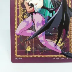 048 Morrigan Aensland Vampire Action Trading Card Game CAPCOM JAPAN TCG - Image 4