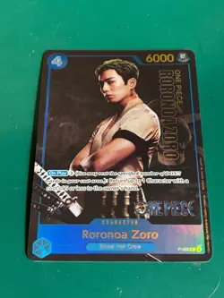 Roronoa Zoro Premium Card Collection Live Action Edition P-056 One Piece OOP - Image 1