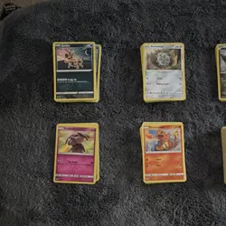 Pokemon TCG Card Lot Sandile Charmander Scorbunny Pikachu Trainer Energy Cards - Image 2
