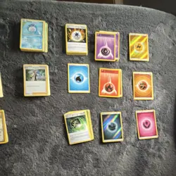 Pokemon TCG Card Lot Sandile Charmander Scorbunny Pikachu Trainer Energy Cards - Image 5