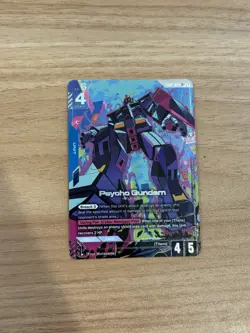 Gundam Card Game TCG - Psycho Gundam - Dual Impact - GD02-001 LR+ - NM - Image 1