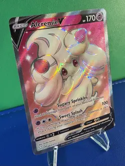 Alcremie v Full Art Ultra Rare Pokemon TCG Card Shining Fates 064/072 - NM - Image 3