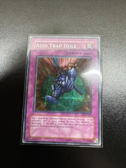 Acid Trap Hole DDS-005 Prismatic Secret Rare Unlimited LP Yu-Gi-Oh Card - Image 1