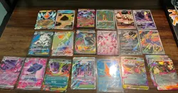 Pokemon Card Lot of - ex Full Art, Illustration Rare, Rainbow Rare MEG PFL ShSw - Image 1