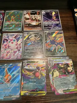 Pokemon Card Lot of - ex Full Art, Illustration Rare, Rainbow Rare MEG PFL ShSw - Image 2