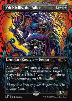 Ob Nixilis, the Fallen - Foil Extended Art SLD NM MTG - Image 1