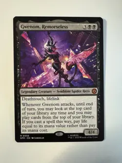 Gwenom, Remorseless Spider-Man Regular NM MTG - Image 1