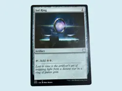 Sol Ring, Kaldheim Commander, NM, Magic the Gathering MTG - Image 1