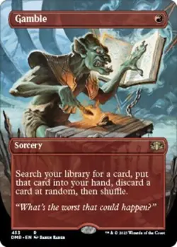 MTG - GAMBLE - GIOCARE D'AZZARDO - MAGIC - DMR - MINT - ENG - Image 1