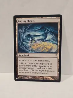 Scrying Sheets The List Reprints Regular Coldsnap - Image 1