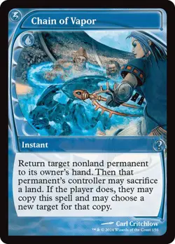 1x NM FUTURE SIGHT FRAME Chain of Vapor MTG Mystery Booster 2 MB2 SV - Image 1
