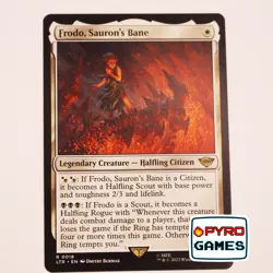 Frodo, Sauron's Bane - The Lord of the Rings: Tales of Middle-earth - Rare R ... - Image 1