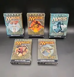 MTG Magic the Gathering ~ Core Set Theme Deck ~ Lot Of 5 ~ 2005 Lightly Played - Image 1