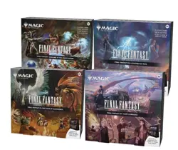 Magic The Gathering: Final Fantasy Scene Box Bundle Set of 4 BRAND NEW, SEALED - Image 1