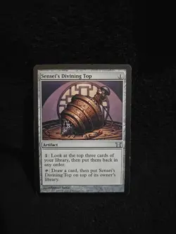 Magic The Gathering Champions of Kamigawa Sensei's Divining Top -LP - Image 1