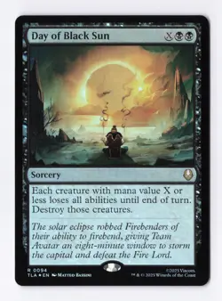 Day of Black Sun (Foil) 0094 (R) MTG Avatar: The Last Airbender (TLA) - Image 1