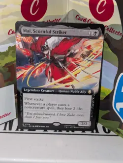 Mai, Scornful Striker - Extended Art - Avatar: The Last Airbender R 0374 - Image 1