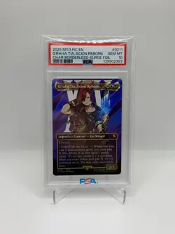 2025 MTG FINAL FANTASY COMMANDER #0203 G'RAHA TIA, SCION REBORN PSA 10 - Image 1