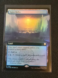 Agna Qel'a (Extended Art Foil) - #387 - Rare - Avatar: The Last Airbender - TLA - Image 1
