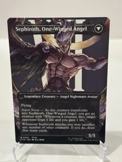 Sephiroth, Fabled SOLDIER (0382) (Borderless) Final Fantasy Regular - Image 2