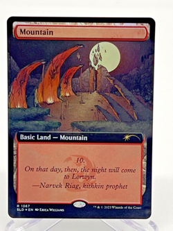 Mountain Goats Land #1367 FOIL Secret Lair Card MTG Magic The Gathering - Image 1