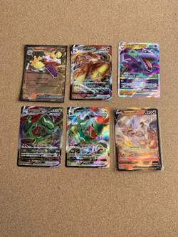 Pokemon TCG Card Mixed Lot of V Ultra Rare Cards 6x- EX Rayquaza - Image 1