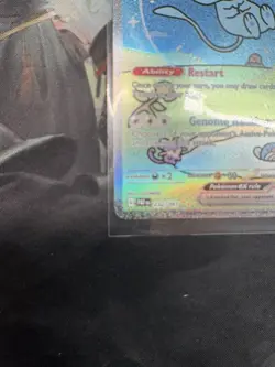 Mew EX 232/091 Bubble Holo Card Pokemon TCG Sv Paldean Fates LP/NM - Image 2