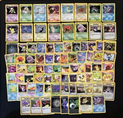 Pokemon Team Rocket Complete Set 83/82 100% Master Vintage 2000 w Raichu - Image 1