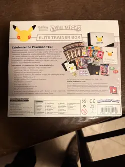 Pokemon Celebrations Elite Trainer Box 25th Anniversary Booster & Promo 2021 - Image 2