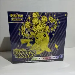 POKEMON SCARLET & VIOLET SURGING SPARKS ELITE TRAINER BOX SEALED - Image 1