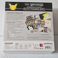 Pokemon TCG: Celebrations Pokemon Center Elite Trainer Box NEW SEALED 820650809866 - Image 2