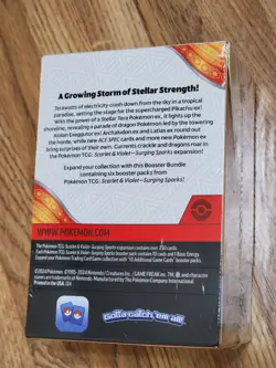 Surging Sparks Booster Bundle New Sealed Pokemon TCG - Image 3