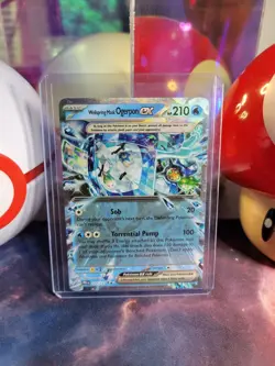 Wellspring Mask Ogerpon Ex 27/131 Pokemon TCG S&V Prismatic Evolutions DBL Rare - Image 1