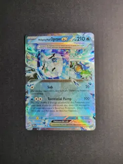 Wellspring Mask Ogerpon Ex 27/131 Pokemon TCG S&V Prismatic Evolutions DBL Rare - Image 2