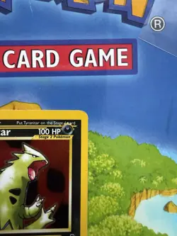 Pokemon Tyranitar 1st Edition Neo Discovery 12/75 Holo Rare Heavily Played - Image 5