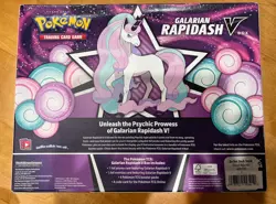 *SEALED* Pokemon TCG: Galarian Rapidash V Box - Box Is Creased A Bit Not Perfect 820650808739 - Image 2