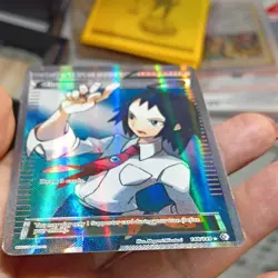 Pokemon TCG Cheren Trainer Full Art Ultra Rare Holo 148/149 Boundaries Crossed - Image 2