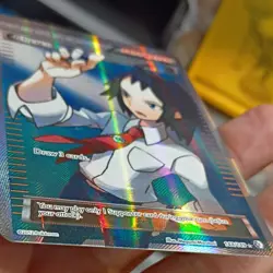 Pokemon TCG Cheren Trainer Full Art Ultra Rare Holo 148/149 Boundaries Crossed - Image 4